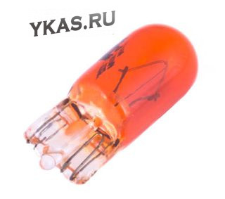 Лампа МАЯК 12V     А 12-5  W5W  W2.1x9.5d оранжевый