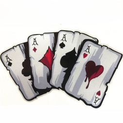 Наклейка  Карты  15x15см