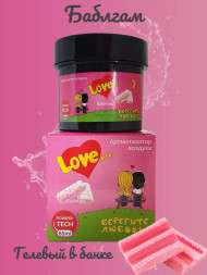 Осв.возд. Соntact банка Love is... "Баблгам" 80ml гель