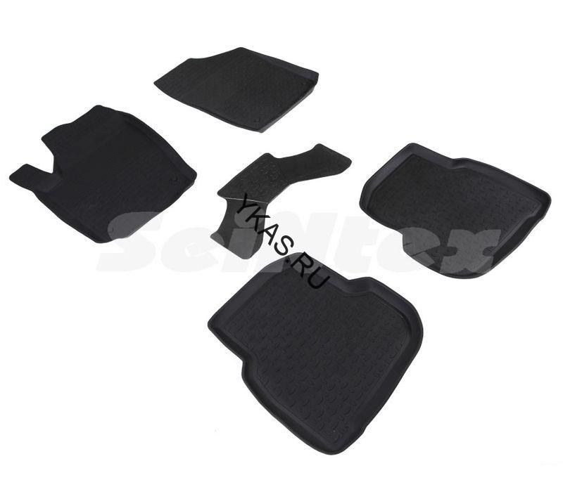 Коврики резиновые   VW Polo VI с 2020г.-  БОРТ