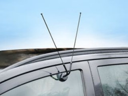 Антенна TV Триада - 690 Профи" (МВ, ДМВ) наружн. с клипсой на боковое стекло, 2 режима (город/трасса