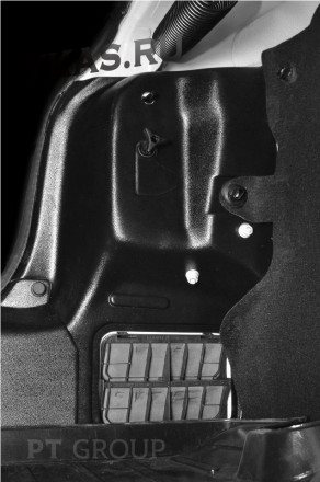 Внутренняя облицовка задних фонарей (2 шт) (ABS) RENAULT Logan 2014- предзаказ