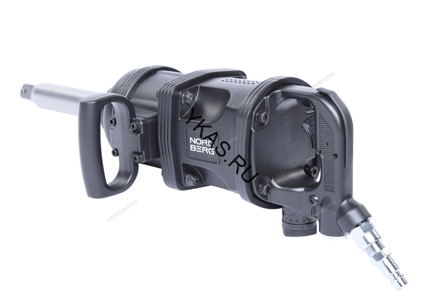 Ударный пневмогайковерт NORDBERG NP18360K для грузовых автомобилей (1", 3600 Нм, кейс) 