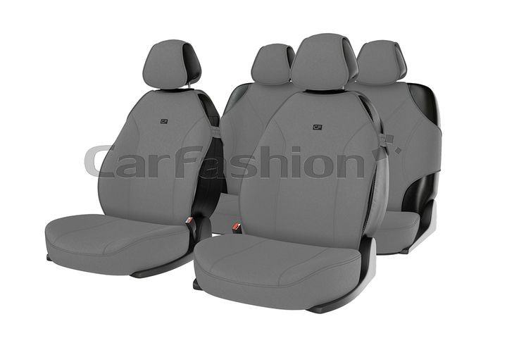 Комплект Накидок  «BINGO»  Серый/Серый/Чёрный