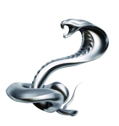 Наклейка  Кобра  15x12см