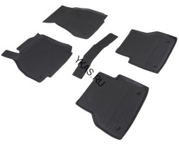 Коврики резиновые   Audi A6  2018г- (C8)  БОРТ