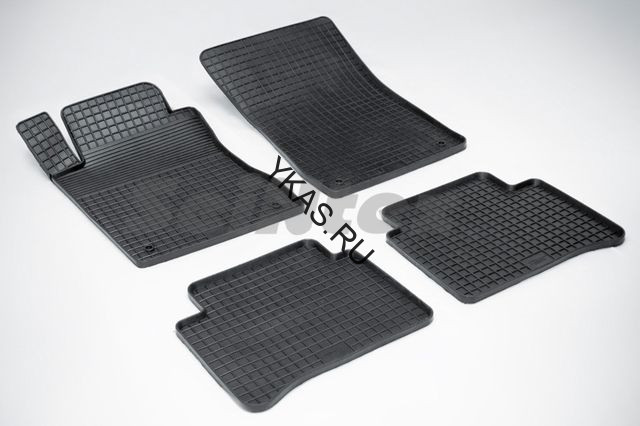 Коврики резиновые   Mercedes E-Class W 211 2002-2009г.  СЕТКА