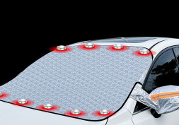 Чехол защитный для лобового стекла от солнца, снега, града (146x92см)