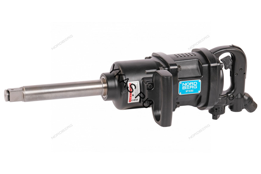 Пневмогайковерт ударный NORDBERG NP18380 для грузовых автомобилей (1", 3660 Нм)