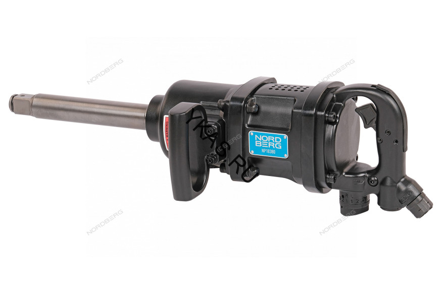 Пневмогайковерт ударный NORDBERG NP18380 для грузовых автомобилей (1", 3660 Нм)