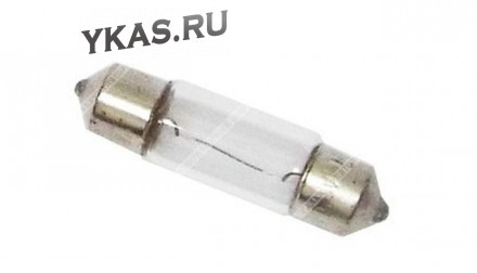 Лампа МАЯК 12V     АС 12-10 C10W  SV8,5/8 (уп100) (11*37мм)