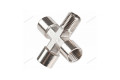 Резьбовой переходник крест (FFFМ - 1/4")