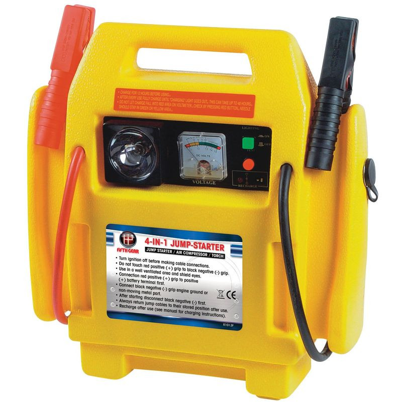 Jump Starter для автомобиля 8000A + компрессор (проверочное устройство)