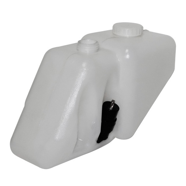 VLT Бачок омывателя ВАЗ-2108-99,2114-15 инж. под датчик (1 мотор) в сборе