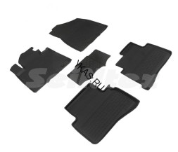 Коврики резиновые   Hyundai Tucson III рест. c 2018г-  БОРТ