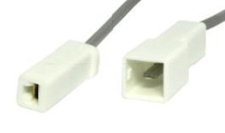 ЭТ Монтажный разъем 1 контакт (2.8 мм) с проводом (цена за 1штук)