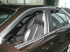 Дефлекторы стёкол  KIA RIO II c 2005R/ВСТАВНЫЕ/ 2шт.