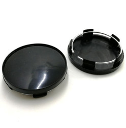 Заглушка (колпачок) на литой диск D58, наружн. d=58мм, внутр d=53мм. черный