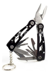 Многофункциональный плоскогубцы 9 предметов Черный