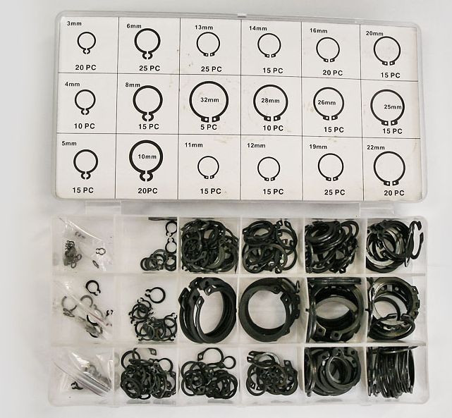 Набор стопорных колец (300 шт) (6004)