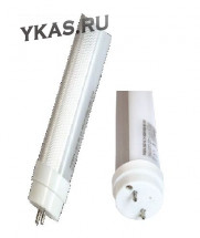 Светодиодная лампа T8LED 60см, кол-во СИД 144, 10W, AC 110-220.