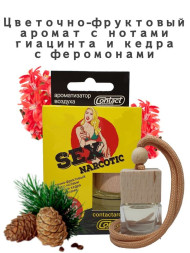 Осв.возд.  Соntact  деревянный бочонок  SEX  NARCOTIC "Цветочно-фруктовый аромат с нотами гиацинта и