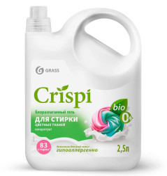 GRASS Средство для стирки. Гель для цветных вещей "CRISPI" 2,5л.