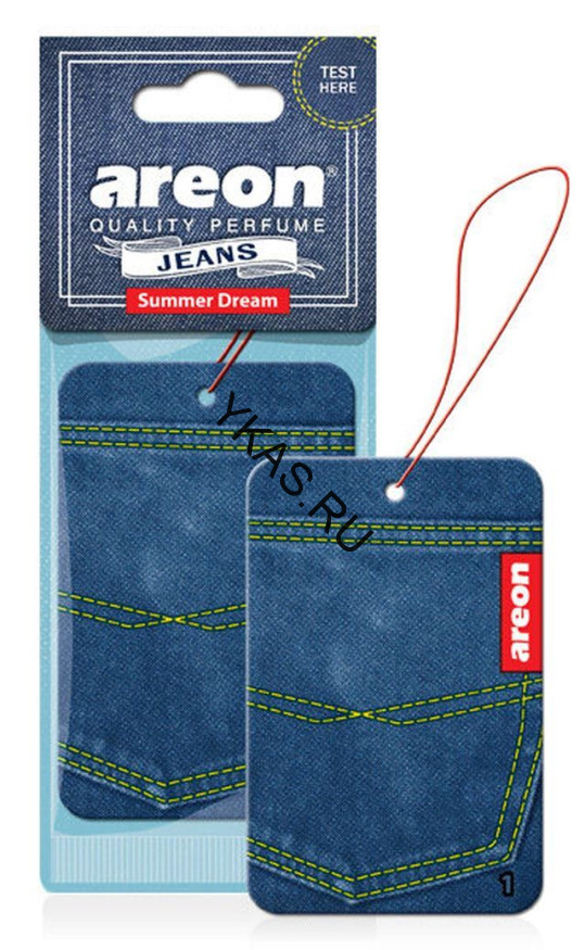Осв.возд. Areon Сухой  "JEANS"   SUMMER DREAM