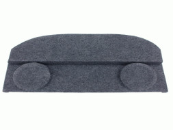 Полка акустическая Daewoo Matiz дсп/мдф (15-20мм), карпет Черный