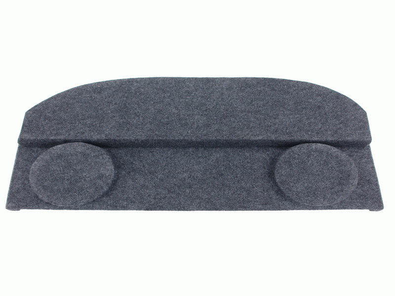 Полка акустическая  Daewoo Matiz  дсп/мдф (15-20мм), карпет  Черный