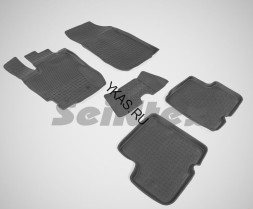 Коврики резиновые Renault Duster c 2015г.- (рест.) БОРТ