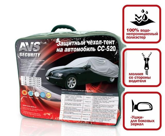 Тент автом. AVS   "L"  на основе  аналог Vitol  (4,57х1,65x1,19м)