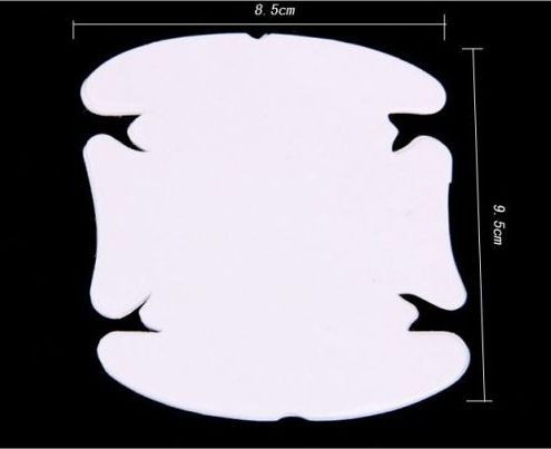 Защитная плёнка от царапин  "Carlife" под ручку двери  4шт.