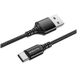 Кабель Borofone  USB - Type-C  (1м)  черный BX54