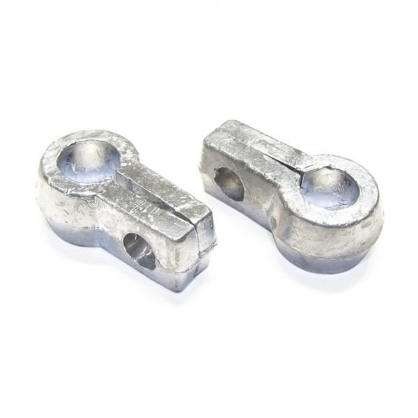 Клеммы аккумулятора "VOLTON" в пакете (свинец)  для грузовых  300гр. -2шт .