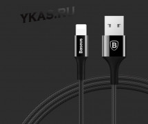 Кабель Baseus  USB - Apple  (1,8м)  черный