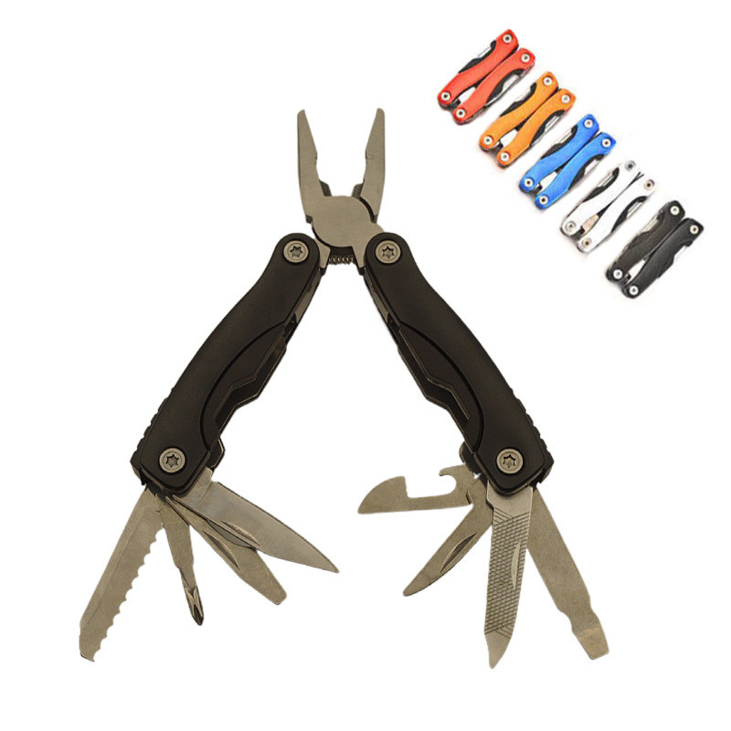 Многофункциональный плоскогубцы 9 предметов Черный