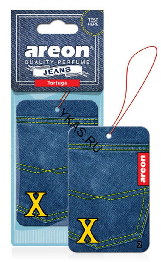 Осв.возд. Areon Сухой  "JEANS"   TORTUGA