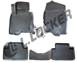 Коврики резиновые Infiniti FX с 2008г. тэп (корыто)