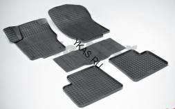 Коврики резиновые Mercedes GL-Class X 164 2006-2012г. СЕТКА