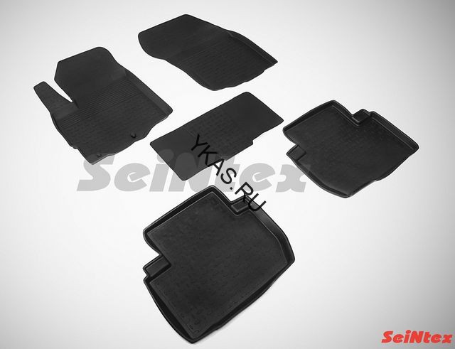 Коврики резиновые   Mitsubishi OUTLANDER  II XL с 2007г./ III c 2012г.-/PEG 4007/  БОРТ
