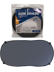 Шторки на присосках "Nova Bright" для заднего стекла, чёрная, 100х50см (1шт.)