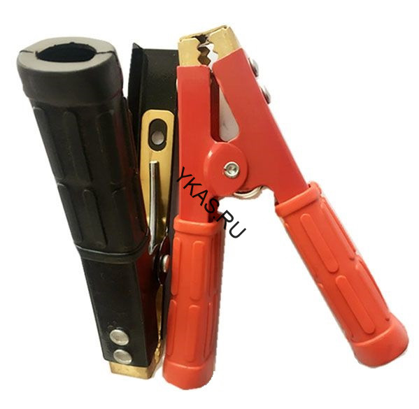 Зажимы к пусковым проводам  L=155мм  (компл.2шт.)