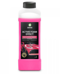 GRASS  Шампунь для Б/К мойки Active Foam Effect 1кг  снежные хлопья,  (90-170 г/л)