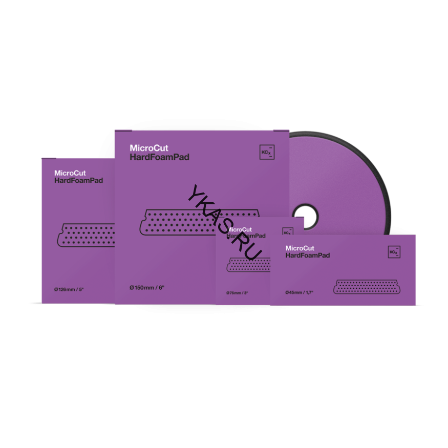 Полировальный круг для абр.паст HARD M2.02, M3.02, P3 Ø76х25мм 9998319