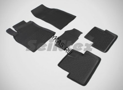 Коврики резиновые Renault Fluence с 2010г.- БОРТ