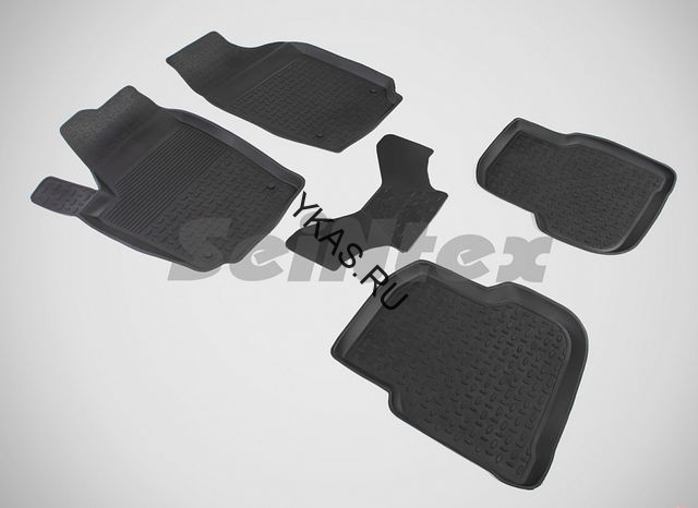 Коврики резиновые   Nissan Juke c 2010г.-  БОРТ