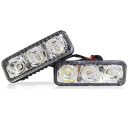 Ходовые огни  SOLAR  3 COB   480Лм. 2шт.