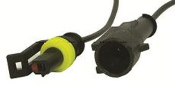 ЭТ Монтажный разъем герметичный 1 контакт  с проводами  (цена за 1штук)