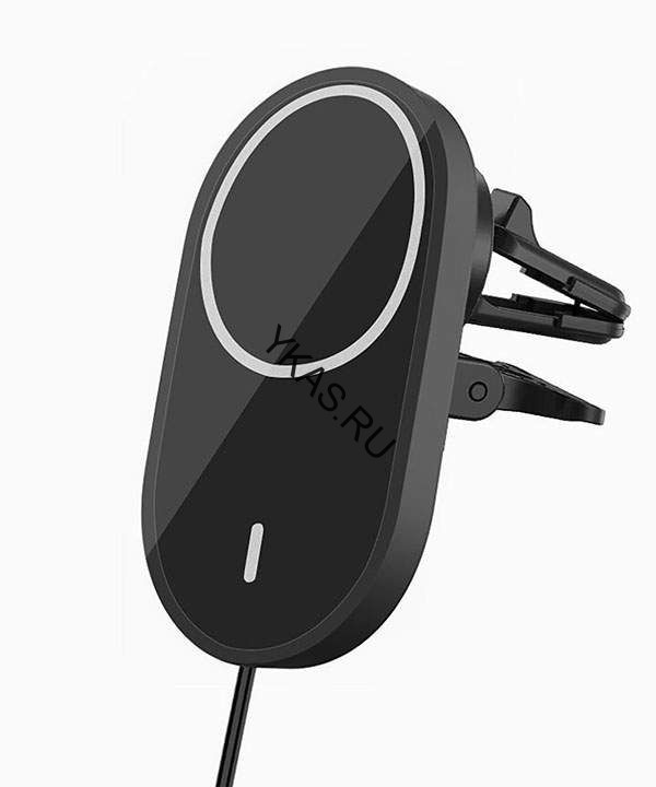 Держатель телефона CarWC02  магнитный MagSafe 15w  Черный CarWC02